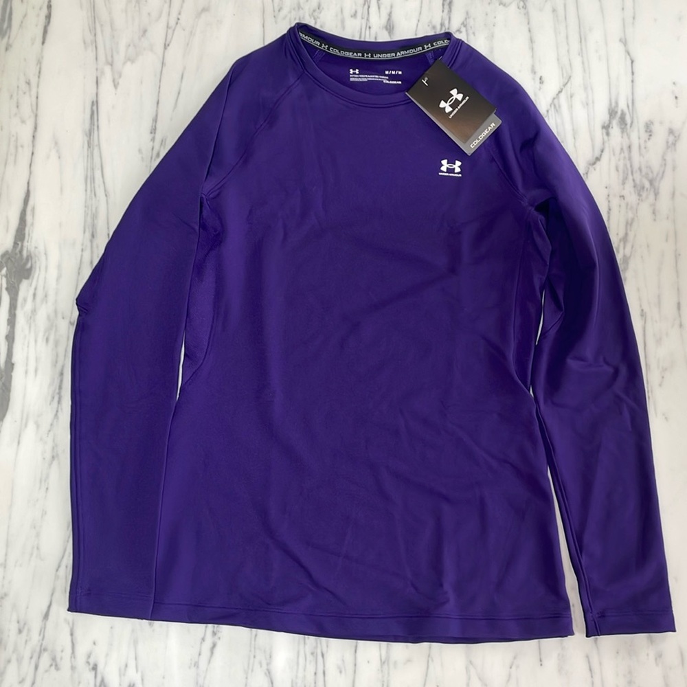 Under Armour Purple Long Sleeve Shirt